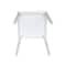 International Concepts Square Solid Wood Top Table, Counter Height, White, 30 W, 30 L, 36 in H, Wood, White K08-3030-36S - alternate 4